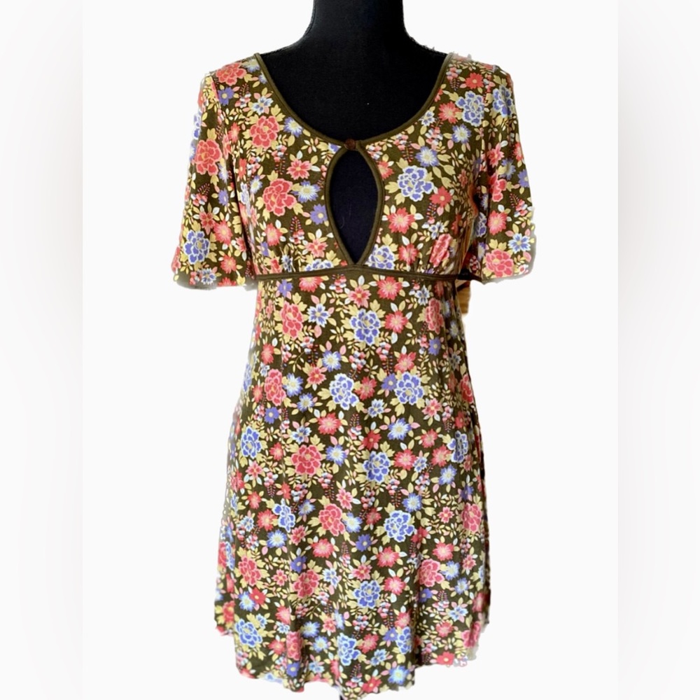 Floral Retro Free People Dress